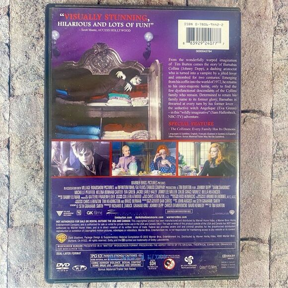 Dark Shadows Johnny Depp 2012 - Picture 2 of 3